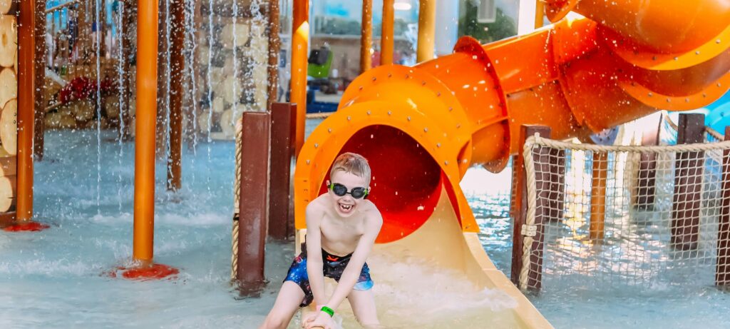 Kam s dětmi na jižní Moravě za deště – aquapark s tobogány